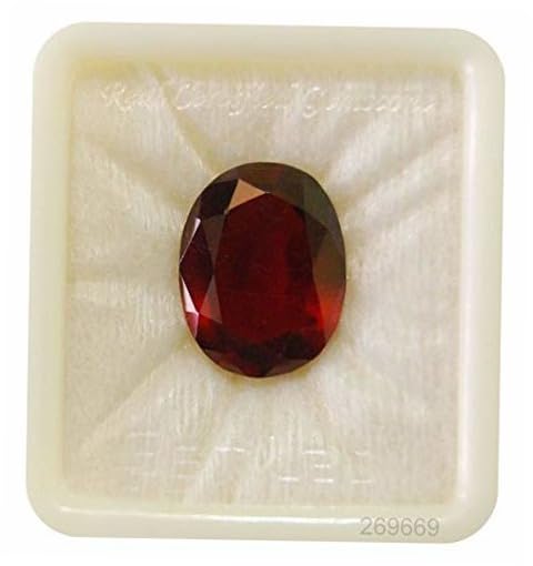 SANWARIYA GEMS Certified Gomed Stone Hessonite Garnet Gemstone A1+ Quality (7.25 Ratti) (B0CVDXKVM5) Amazon Price History, Amazon Price Tracker