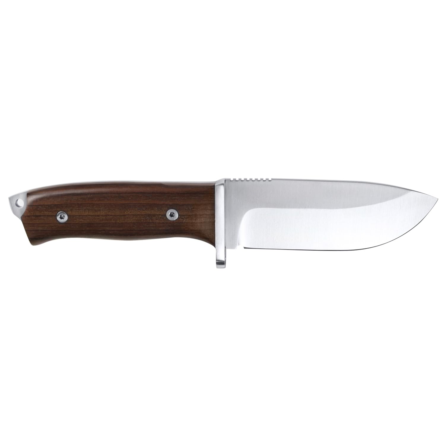 iFIELD EL29105 Multifunzionale escursioni, caccia e sopravvivenza coltello per l'esterno, manico in legno di Cocobolo con acciaio inox MOVA-58, fatto in Albacete (Spagna)