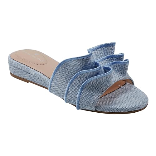 Sandales cales Bandolino Kaisley Femme bleu clair 450 : la finesse des finitions en 40 EU