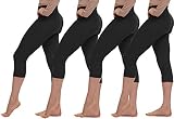LMB Leggings for Women - High Waisted Womens Workout and Yoga Pants - Athletic, Seamless Girls Gym L