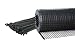 Kidkusion Heavy Duty Deck Guard, Black - 16' L x 34" H | Made in USA; Indoor/Outdoor Balcony and Stairway Deck Rail Safety Net; Child Safety; Pet Safety; Toy Safety