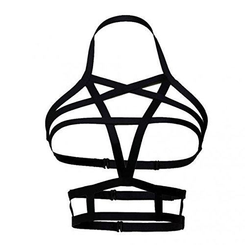 ECOMISTIQ®Women Handmade Harness Adjustable Body Cage Waist Belt Strap|Clothing, Shoes & Accessories|Womens Clothing|Sleep|Bras & Bra Sets-image-16