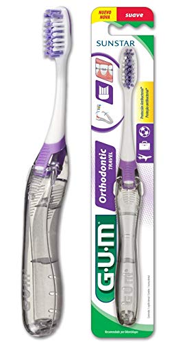 GUM Orthodontic Travel Toothbrush