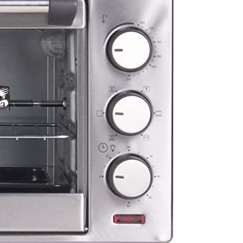 Image of Wonderchef 19L Stainless Steel Oven Toaster Griller OTG, 1280W