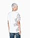 Armani Exchange Men's Side Geo Logo Tee, Off White, Large