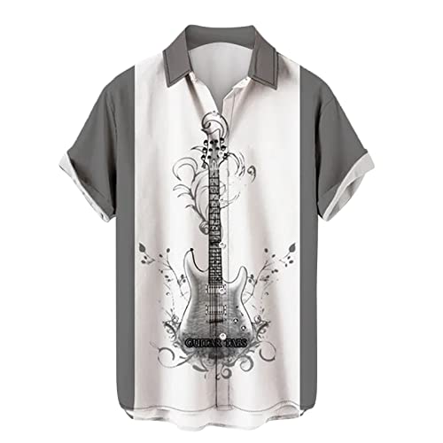 Polo homme funky imprimé coloré coupe classique confortable et aérée