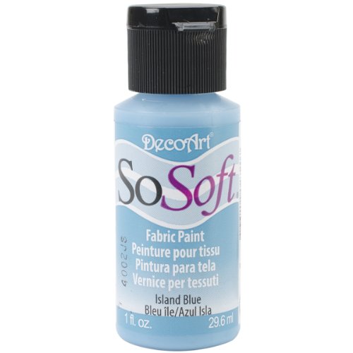 Deco Art - Vernice per Tessuti Sosoft Island Blue