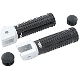 LSL Fußraste Extreme m. Rastengelenk D047FEX Ducati Monster 803 Silber schwarz