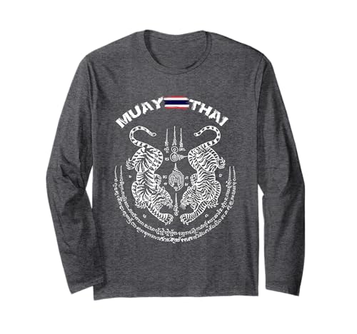 Muay Thai Kickboxing Thailand t shirt Manche Longue