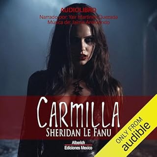 Diseño de la portada del título Carmilla