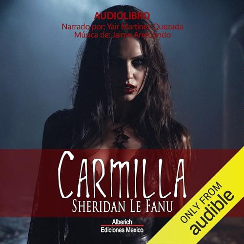 Diseño de la portada del título Carmilla
