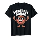 Meatball Squad Spaghetti Pasta Humor T-Shirt