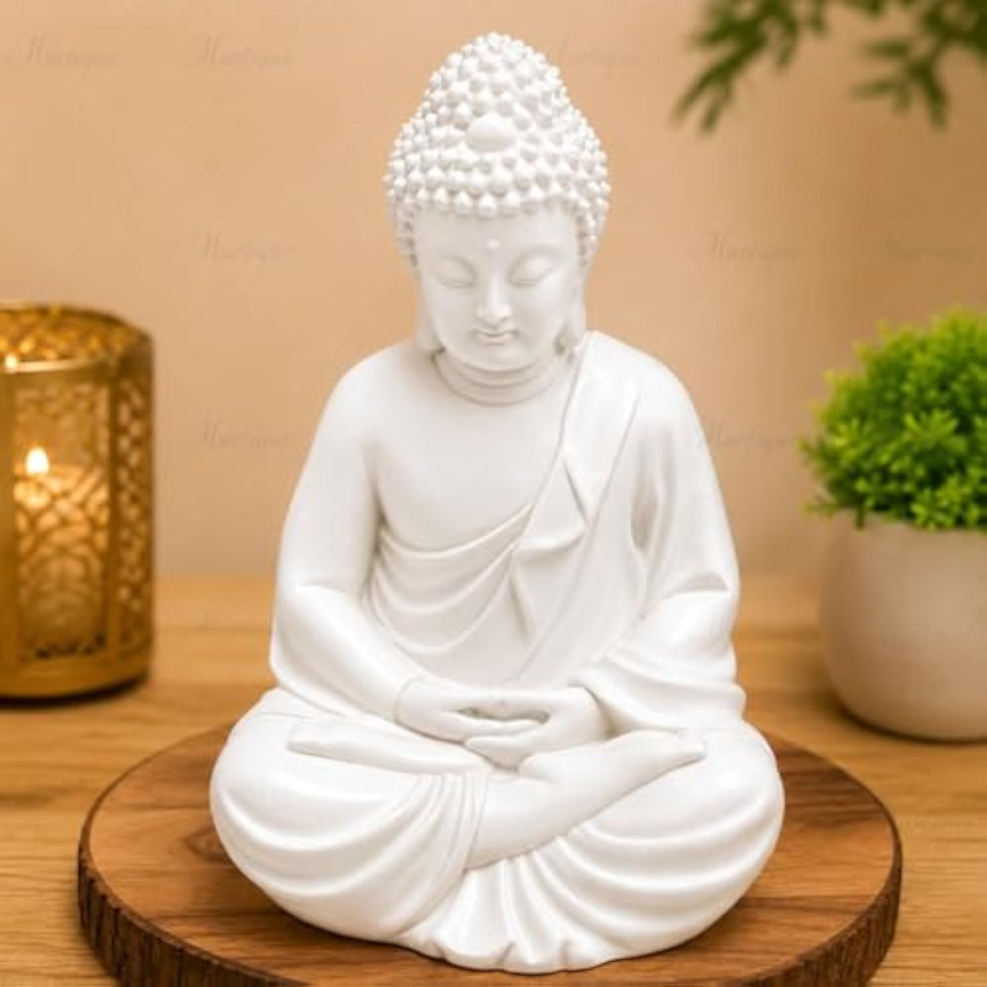 Meditating Buddha Statue for Home Decor