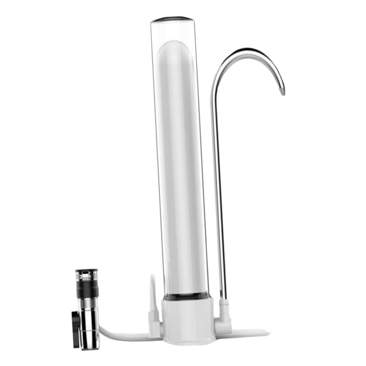 SHINEOFI 1 Set Acqua da Rubinetto Compatto Depuratore Acqua con Adattatori per Rubinetti Filtrazione Pratico e Facile da Installare Incluso per Uso