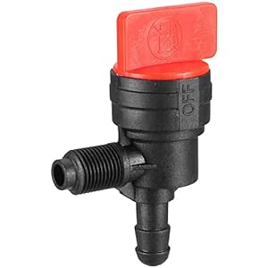 EuisdanAA Brandstofafsluitklep 90 graden voor Briggs & Stratton 399517 698182 grasmaaier(Válvula de cierre de…
