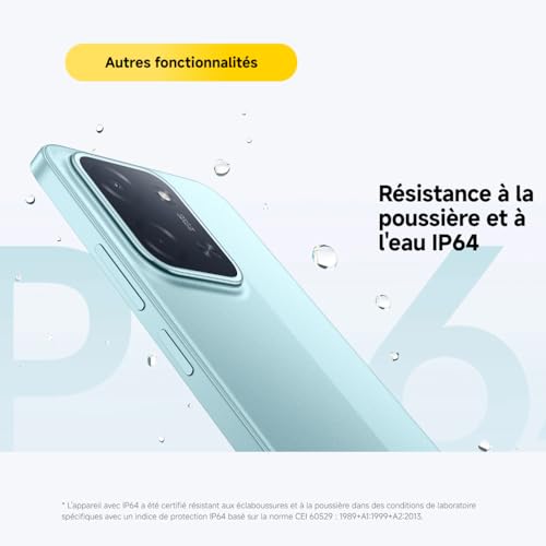 XIAOMI POCO C85 Smartphone 6+ écran 6 9 Pouces 120 Hz Design 7 99 mm MediaTek Helio G81 Ultra Octa Core Double caméra 50 MP avec IA 6000 mAh Chargeur Non Inclus - vue 10