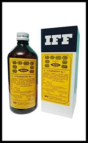 Image of Nithi Foods, IFF, Strawberry No. 1 - 500ml (commonly Used in Baking, Beverages, Confectionery, ice Cream, Desserts, and Savory Dishes)