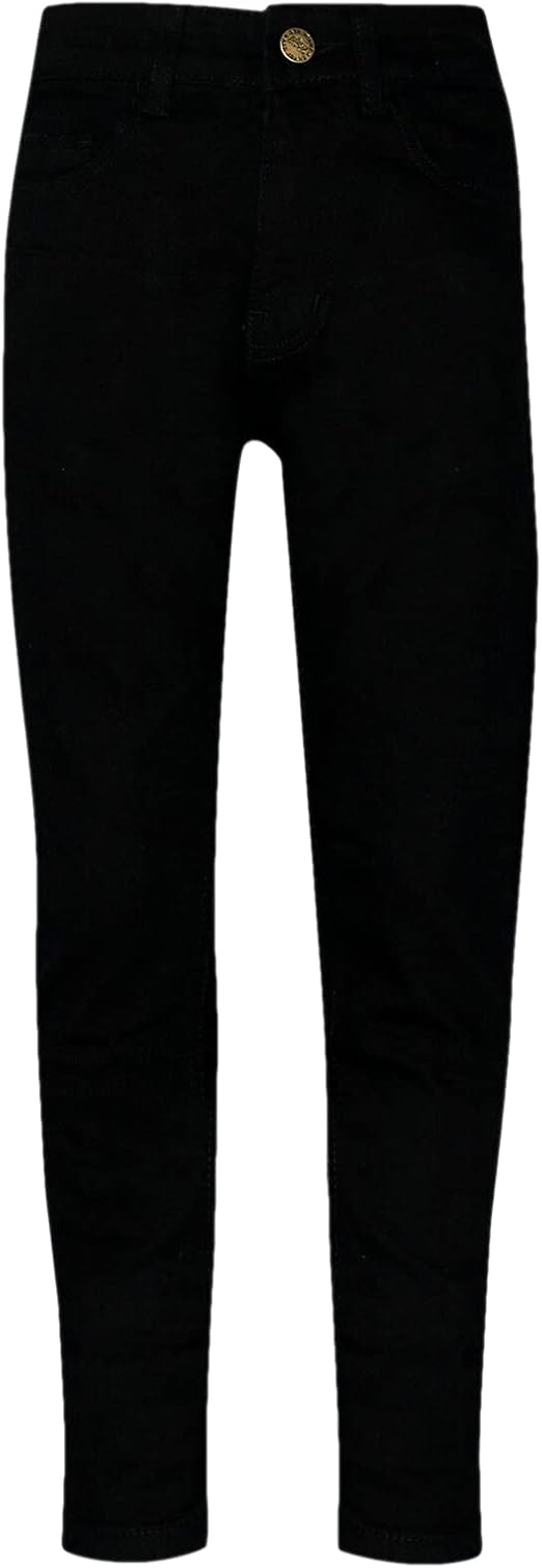 Jeans da bambina elasticizzati per bambini strappati jeans skinny