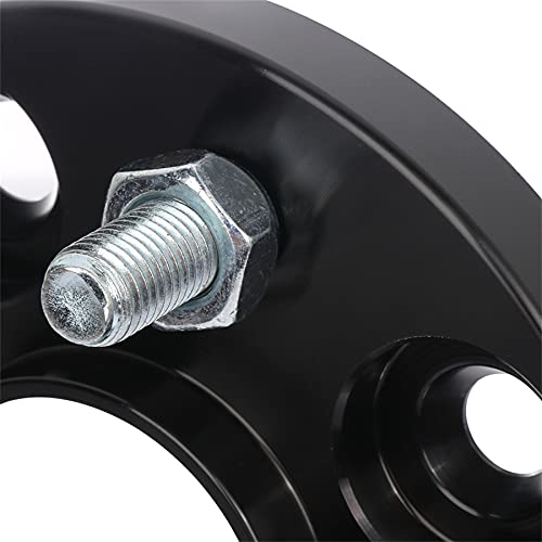 SCITOO 2X 4 Lug Hubcentric Wheel spacers 4x100 to 4x100 with 12x1.5 56.1mm 15mm Black fits for 1979-1989 for Accord 2006-2019 for Fit by SCITOO - Used condition - Image 3