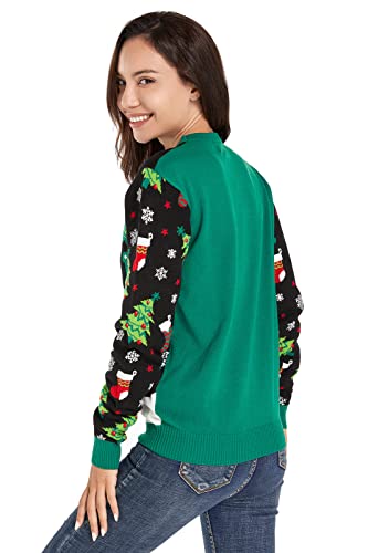 Fab Yulous Snowman Christmas Sweater for Women - Image 3