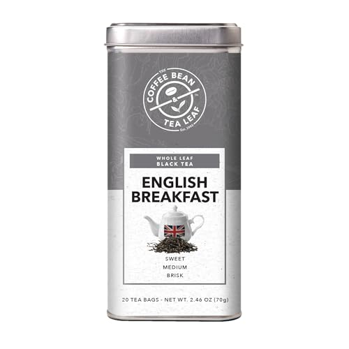 Leaf Black Tea, English Breakfast, 20-count Tin