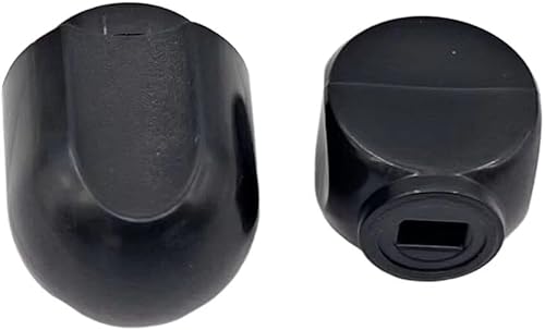 Miniatura 2 de Pomo de control de velocidad del mezclador, pieza de repuesto de palanca de bloqueo de plástico, kit de perillas negras para batidoras de pie