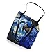 Hyacinth Macaw Parrot Surreal Starry Night Sky Art Van Gogh Tote Bag