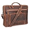 DonBolso® San Francisco leren schoudertas voor heren, bruin
