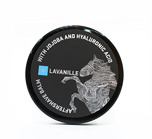 Barrister and Mann After Shave Balm for Men | Premium Post Shave Face Moisturizer Soothes for Shaving Irritation, Razor Burn Jojoba Oil Notes of Lavender, Vanilla, Cedar, Musk 3.75 Oz (Lavanille)
