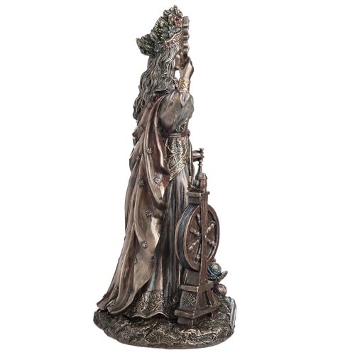 Estatua Mokosh Diosa Eslava Tierra Bronce Resina miniatura 3