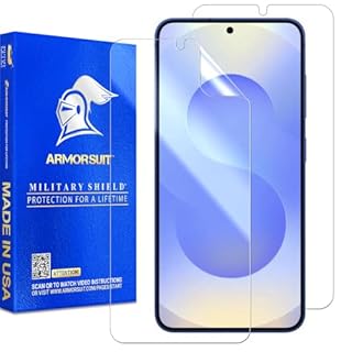 ArmorSuit 2 Pack for Samsung Galaxy S25 (6.2") Screen Protector Case Friendly MilitaryShield HD Clear Film - Made in the USA