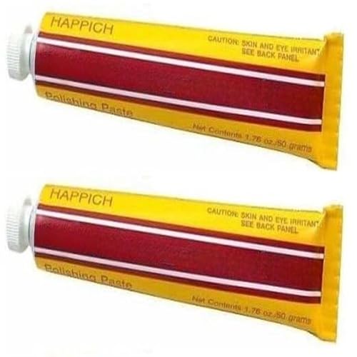 For SIMICHROME All Metal Polish 390050 50 Gram Tube 1.76 oz - 2 Pack