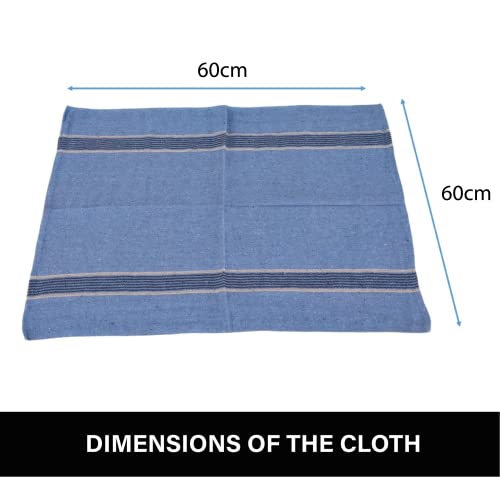 Image of Pocha | Mop | Pocha for floor cleaning | Pocha cleaning cloths | Reusable cleaning cloths | Kitchen cleaning cloths | Cotton Floor Cleaning Pocha | 60cm x 60cm (8)
