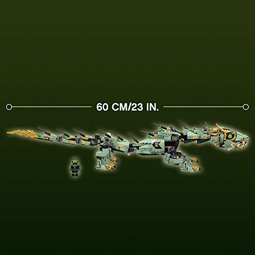 Lego Ninjago Movie Green Ninja Mech Dragon 70612 Ninja Toy With Dragon Figurine Building Kit (544 Pieces) (Discontinued By Manufacturer) #TOP7