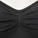 ROYAL SMEELA Women’s Camisole Dance Leotards with Adjustable Straps Ballet Costumes for Women Backless Ballet Dance Leotards Stretchy Bodysuit Black