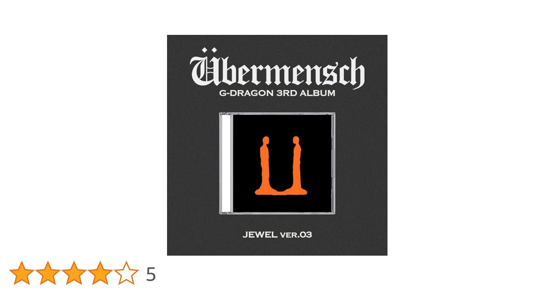 Amazon.co.jp: G-DRAGON 3RD ALBUM [Übermensch] JEWEL ver.3