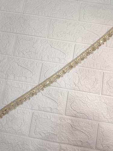 Image of Lace Border for Decorate Saree Suits Dupatta Handcraft Products Size 5 Meter (RM-LACE04-3)