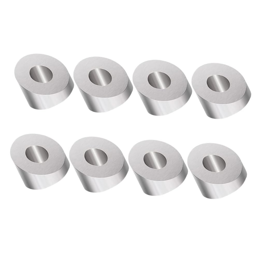 Vaguelly 8pcs Stainless Steel Beveled Washers for Cable Railing Stair Guardrail Accessories