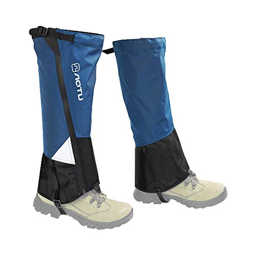 Polainas Para Senderismo, Polainas Ajustables Impermeables A Prueba De Viento, Polainas Ligeras Para La Nieve, Resistentes Y Duraderas, Protegen Para La Nieve De Montaña, Senderismo, Esquí, Caminar Cover