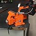 PONY Heavy Duty Bench Vise, 5-inch Jaw Width 4-inch Opening, Swivel Base With Anvil, Utility Combination Pipe Home Vise for Woodworking, One-Pair Jaw Pad Included