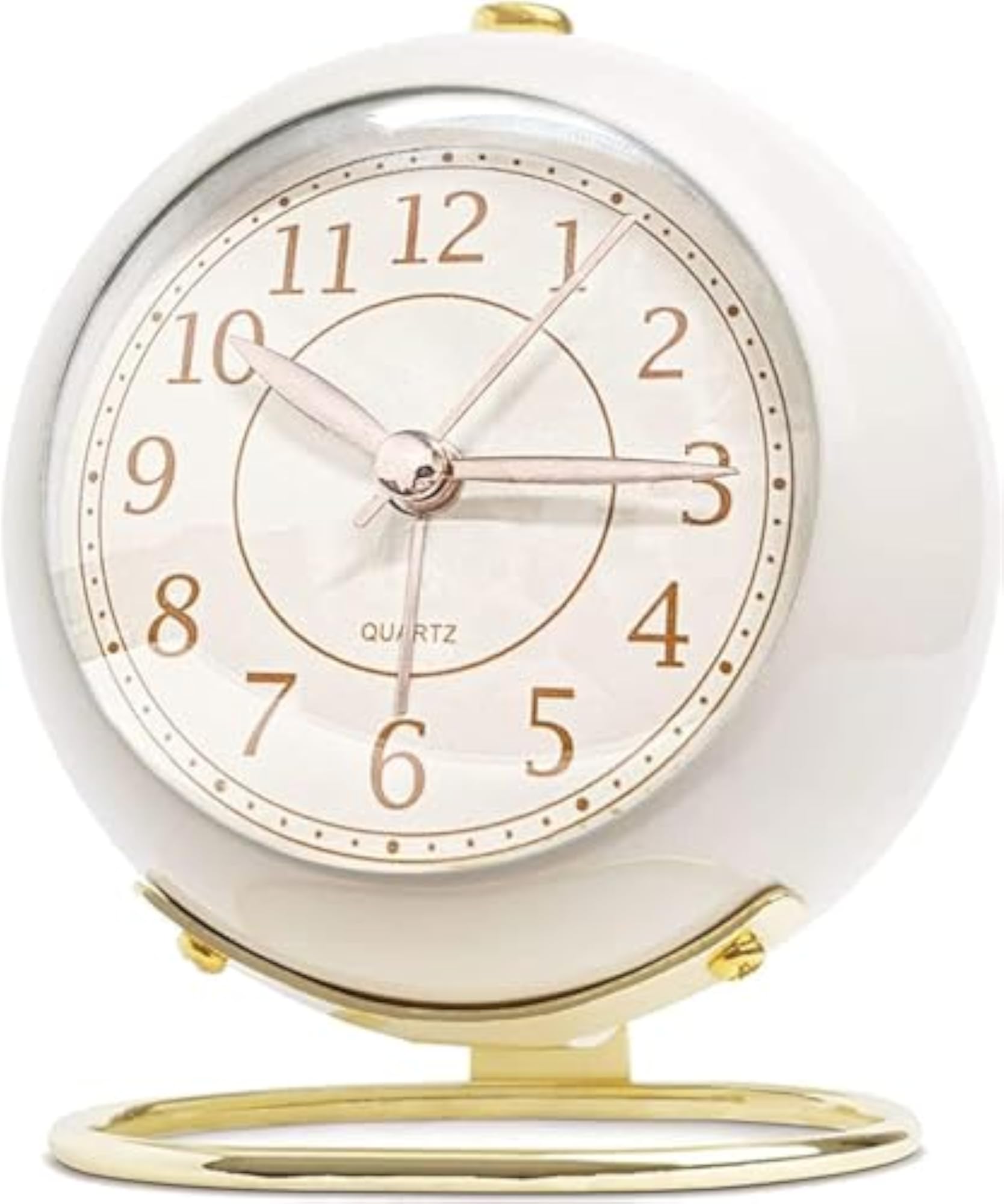 Analog Table Clock with Quartz Movement