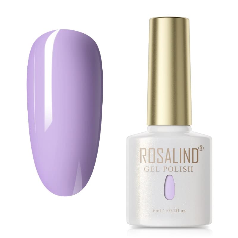 Rosalind 6ml UV Nail Gel Polish Nail Polish Soak Off UV LED Nail Gel Polish from BELLE GAGA™ Nail Art Salon Gel Polish need UV light to Cure UV Nail Gel (PX71)-image-46