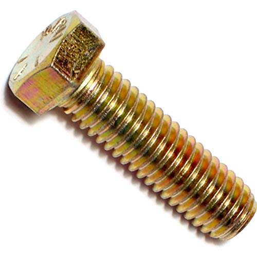 Image of Hard-To-Find Fastener Grade 8 Hex Cap Coarse Large Bolts, Bulk Pack, Steel Hex Bolts for Construction, Home Improvement, 7 /16-14 x 1-1 /2, Pack of 25