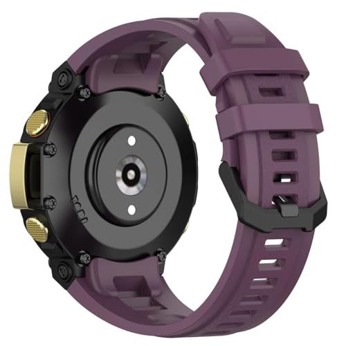 Image of YODI Strap Band Compatible with Amazfit T-Rex 2 Smartwatch Only Soft Silicone | Nylon | Chain | Leather Watch Straps with Installation Adjuster Tool For Amazfit TRex 2