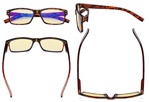 Image of Eyekepper 5-pack Blue Light Blocking Glasses Yellow Tinted