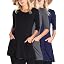 Black, Charcoal, Navy