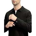 TBMPOY Men's Lightweight Jackets Casual Windbreaker Stylish Light Fall Spring Golf Work Dress Business - Image 4