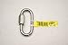 Quick Link, Stainless Steel, 0.25-In.