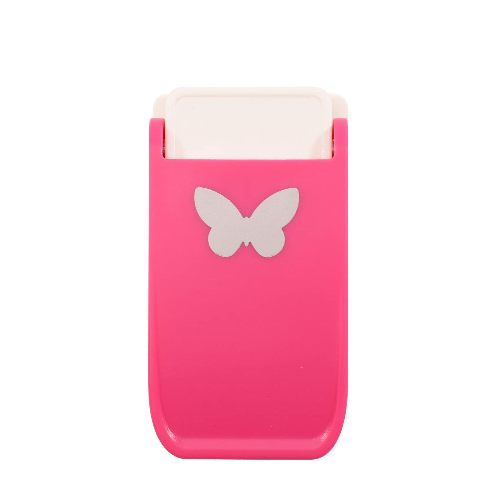 Vaessen Creative Heavy Duty Craft Punch - Butterfly - 2,5 x 1,7 cm Hole Punch - Cutter for Shrink Paper, Card Making, and Crafting, Pin