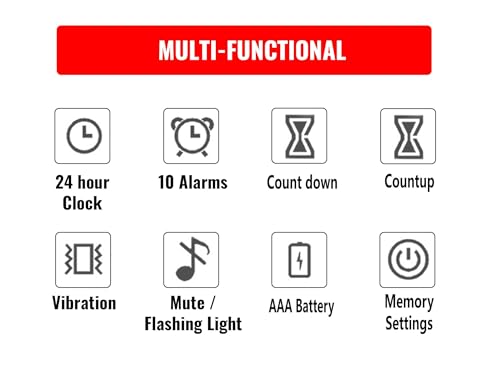 Multifunction Digital Timer Ten Presets